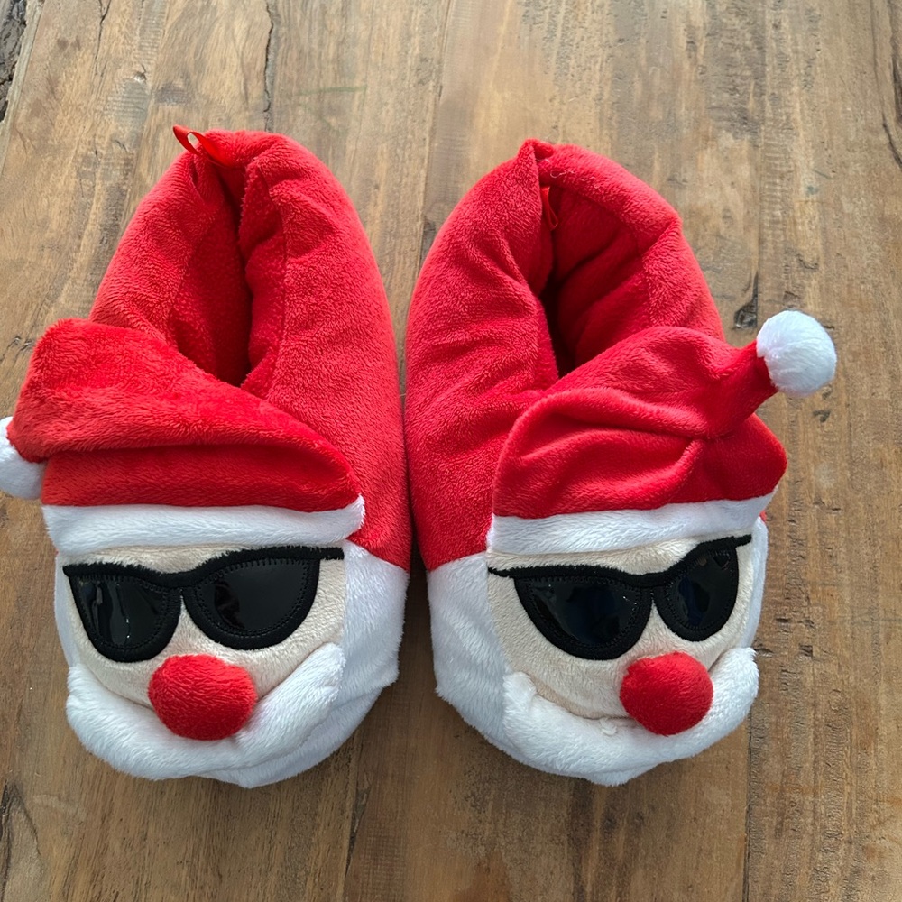 Santa slippers